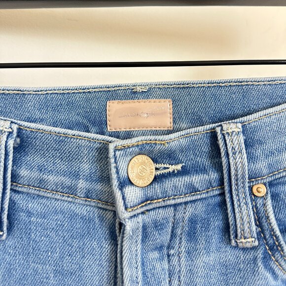 MOTHER The Tomcat Ankle Fray in Wash Kitty Corner Size US 25 - Picture 6 of 14